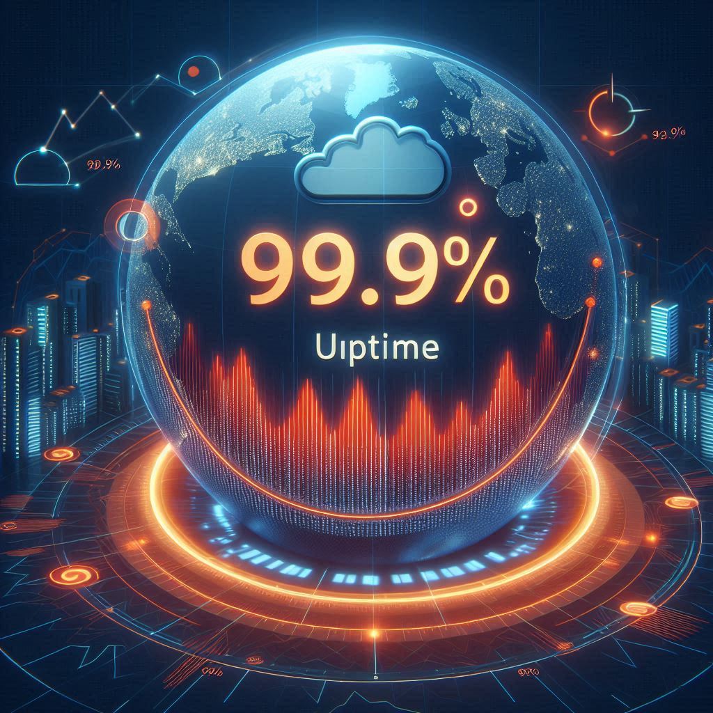 Image Suggestion: Add an uptime chart or graphic showing 99.99% uptime, emphasizing reliability.